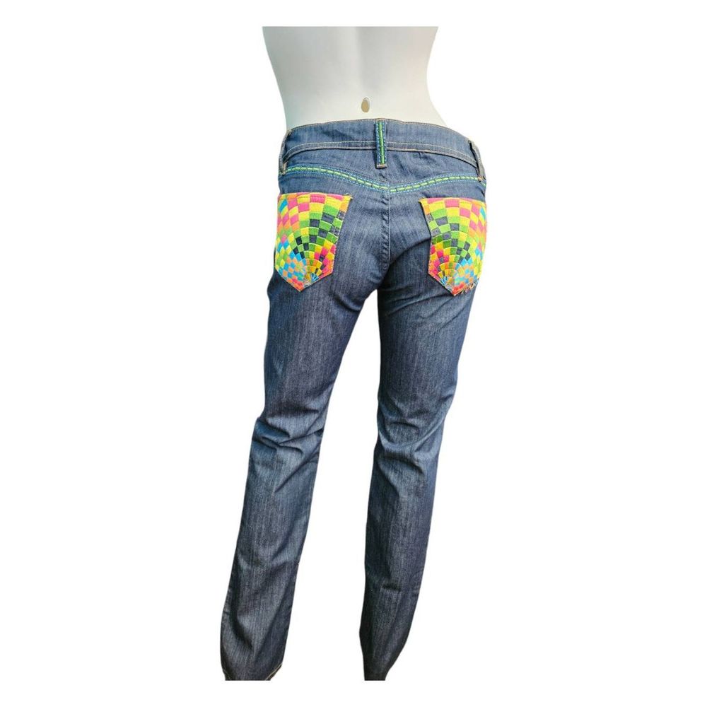 COOGI Embroidered Pocket Jeans straight Size 8 - Picture 2 of 9